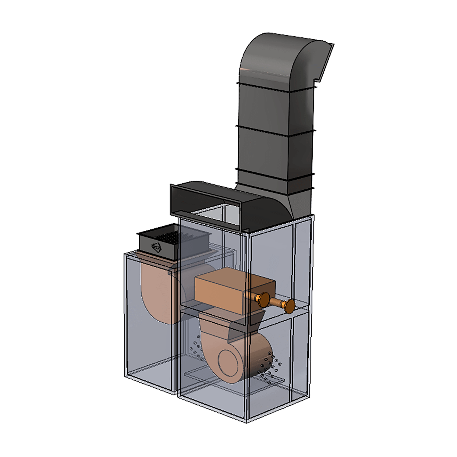 Приточно-вытяжная установка WDK-PVU-12 (12500 м3/ч,Q-120 кВт)